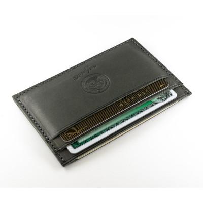 ふるさと納税 大川市 mafpinto カードケース 本革 グレー