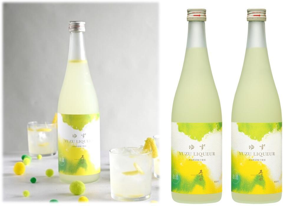 久保田　ゆずリキュール720ml×２本