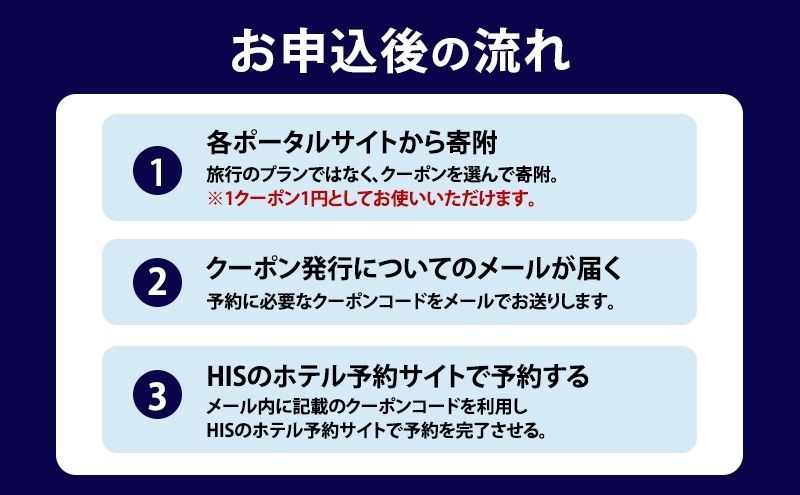 HISふるさと納税宿泊予約専用クーポン（東京都豊島区）3,000円分