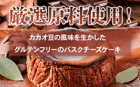 ショコラのバスクチーズケーキ B100-022 ケーキ