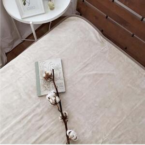 【シングル】オーガニックコットン敷毛布 100×205cm BE OGMS-2S-BE