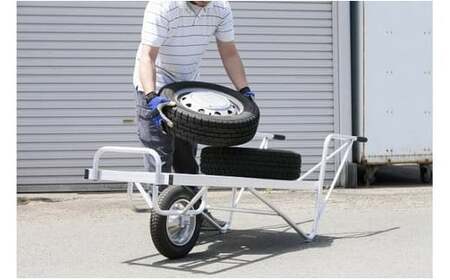 アルミ製 一輪車 かるねこ KL-3 【沖縄・離島配送不可】平型 運搬作業 農作業 ガーデニング 日用品 岩手県 北上市 M0070 三協製作所