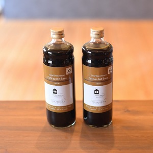 カフェオレベース　２本　(加糖　600ml　瓶）スペシャルティコーヒー