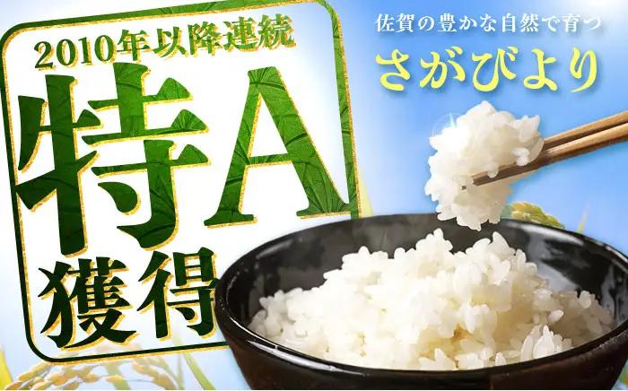 【5kg×6回定期便】【令和7年産】さがびより 計30kg（5kg×6回）吉野ヶ里町/増田米穀  [FBM003]