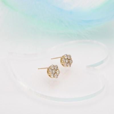 ふるさと納税 昭和町 K18 1.00ct ダイヤモンド ピアス FP-000329 |  | 02