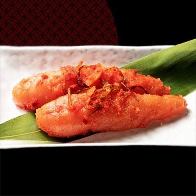 ふるさと納税 春日市 ミシュラン掲載店「食と酒　なかむた」自家製　無着色辛子明太子　250g