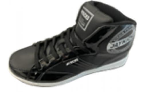 紳士用ハイカットスニーカー　JK1192　ブラック／25.5㎝