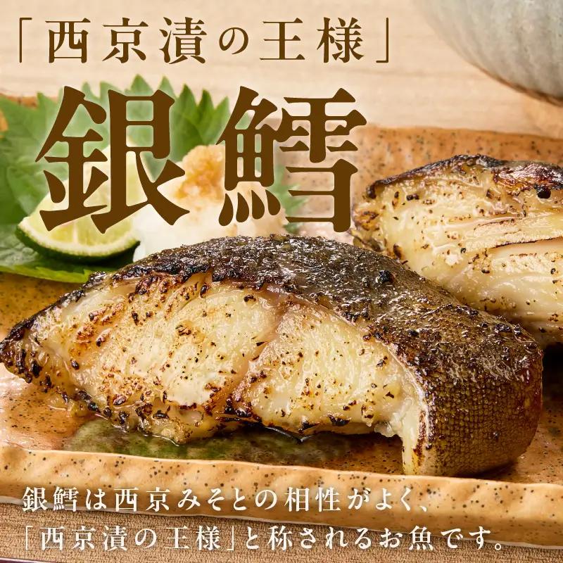 【定期便】銀鱈 西京漬け 80g×10切れ 全6回
