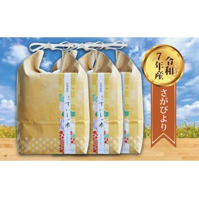 ふるさと納税 嬉野市 【熟成すいしゃ米】佐賀県産 さがびより15Kg