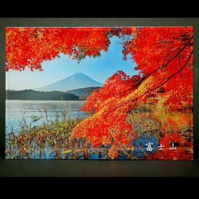 ふるさと納税 山梨県 富士山アクリルパネル　A4　秋