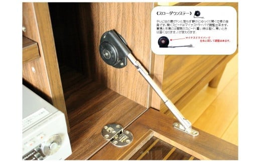 【開梱・設置】アストロ 180cm テレビボード（ウォールナット）　AX046