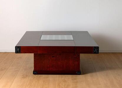 【吉野民芸 120座卓】★創業明治40年老舗「境木工」熟練の職人の手により1つ1つ丁寧に作り上げる伝統工芸品「吉野民芸家具」