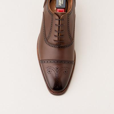 ふるさと納税 墨田区 スコッチグレイン「オデッサII」 No.920 ダークブラウン 24.5cm E 紳士靴 |  | 03