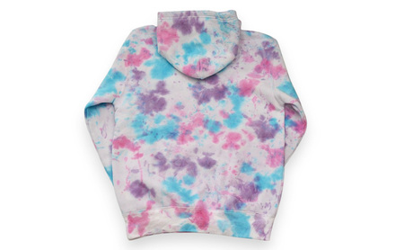 タイダイパーカーH  ASCENSION  黒部の名水染め　ファッション 服 男性 メンズ 女性 レディース トップス  絞り染め おしゃれ 染物 プレゼント XLサイズ