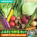 【ふるさと納税】安芸高田市の小さな農家お届けするふるさと旬野菜セット　野菜類・セット・詰合せ・やさい