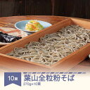 【ふるさと納税】松田製麺 葉山全粒粉そば 270g×10束