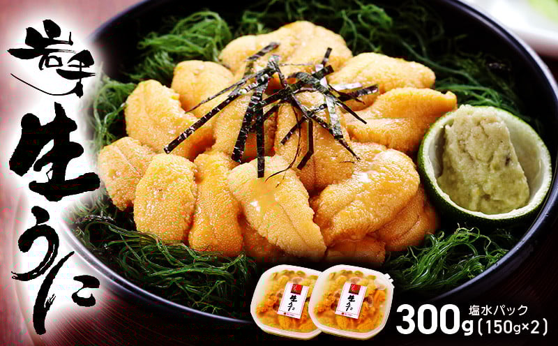 
            【 2026年先行予約 】 うに 国産 生ウニ 300g (150g×2) 先行予約 ★2026年6月上旬～発送予定★ ミョウバン不使用 生うに うに ウニ 雲丹 天然 塩水うに 三陸うに 天然うに レビュー 高評価 人気 期間限定 数量限定 寿司 三陸 岩手県 国産
          