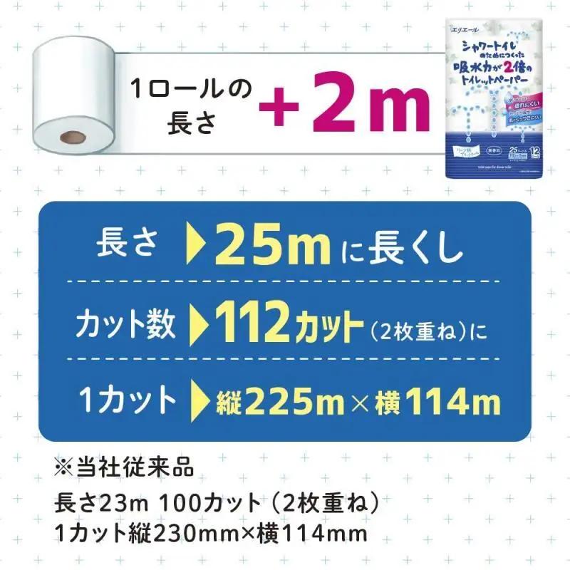日用品 エリエール トイレットペーパー 12ロール 日用品