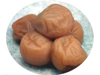 熊野乃梅　うす塩 （塩分9％）500ｇ×3Pとしそふりかけ【snby0005】