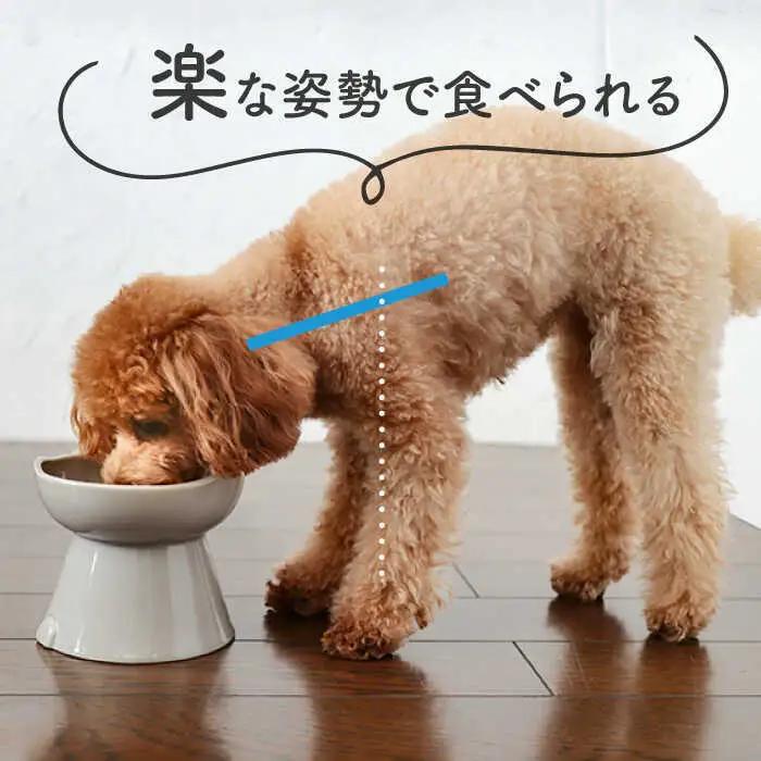【美濃焼】NNMA 犬型 フードボウル（しろいぬ）【株式会社二幸】フードボウル 犬 イヌ いぬ 犬用品 餌皿 エサ鉢 ドッグフード ペット用品 安心 小型犬 インテリア かわいい おしゃれ 白 ホワイ