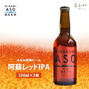 【ふるさと納税】 みなみ阿蘇ビール[阿蘇レッドIPA] 3本セット ビール お酒 クラフトビール みなみ阿蘇ビール ギフト 贈り物 贈答用 熊本 阿蘇 産山村 池山水源 送料無料《60日以内に出荷予定(土日祝除く)》