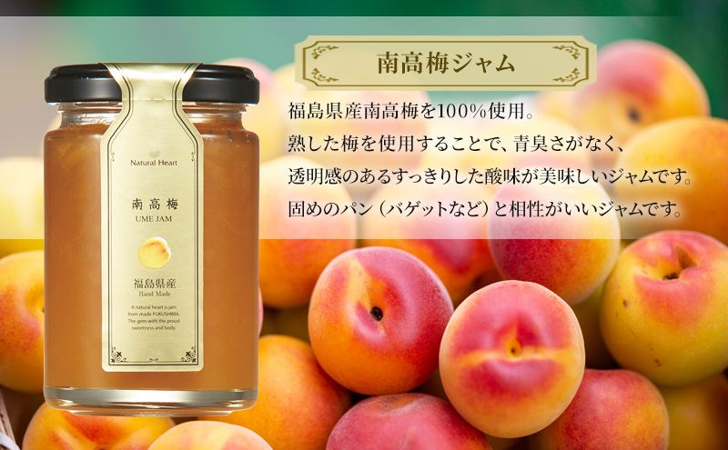 ジャム 夏の果実ジャムセット 3種（ ブルーベリー 桃 梅 ） 