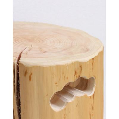 ふるさと納税 海南市 ヒノキ切り株スツール |  | 01