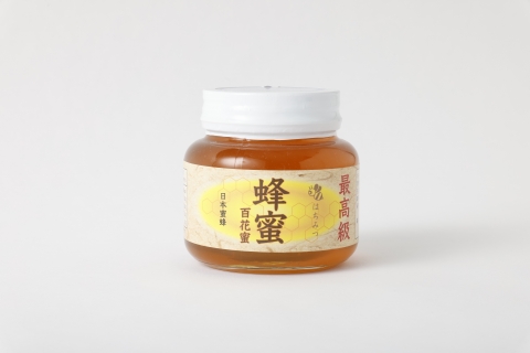 最高級で希少！臼杵産の純粋百花蜂蜜★ニホンミツバチのはちみつ（約４５０g）