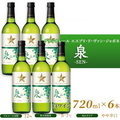 ふるさと納税 赤磐市 エスプリ ド ヴァン ジャポネ 泉 -SEN- 6本(1本 720ml)[NO5765-0935] |  | 02