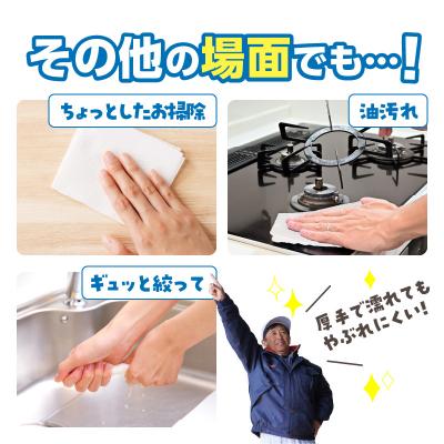 ふるさと納税 大分市 キッチンペーパー グッと吸い込むキッチンタオル70カット(4ロール×12パック)_R14019 |  | 02