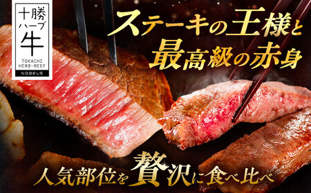 北海道 十勝 ハーブ牛 サーロイン ヒレ ステーキ セット 2kg （500g×4） 《足寄町》【株式会社ノベルズ食品】[BEAQ058]