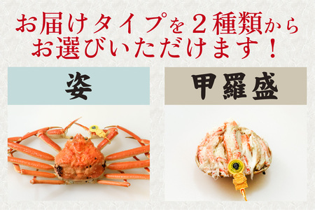 【先行予約】選べる！美味しさ直送【成前特選】越前かに（300～400g）×2杯【年内発送・年末年始対応】【E-028032】