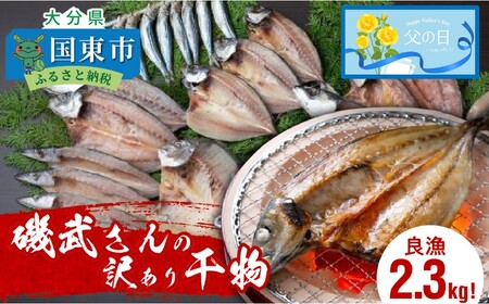 2410R_【父の日ギフト】良漁2.3kg!磯武さんの訳あり干物