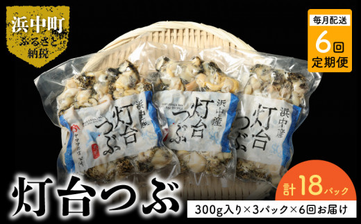 
＜全6回・連続＞灯台つぶ定期便【総重量5.4kg】_H0023-007
