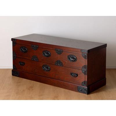 ふるさと納税 大川市 職人の技術を感じる伝統工芸品【吉野民芸40整理2段】職人MADE大川家具『境木工』 |  | 01