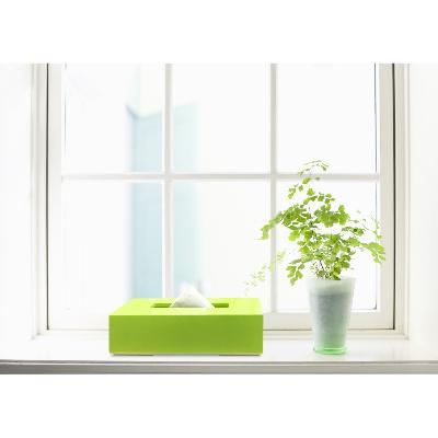 ふるさと納税 海南市 和歌山県海南市 ティッシュBOX カラー イエロー 2個組 すっきりシンプルなティッシュケース |  | 03