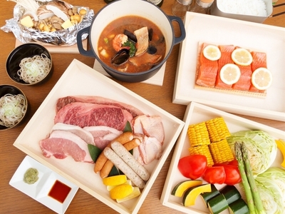 温泉付きグランピング　のぞみグランピング&スパ 佐久×軽井沢　宿泊補助券(90,000円分）【 キャンプ アウトドア 体験・チケット 旅行 宿泊 長野県 佐久市 】