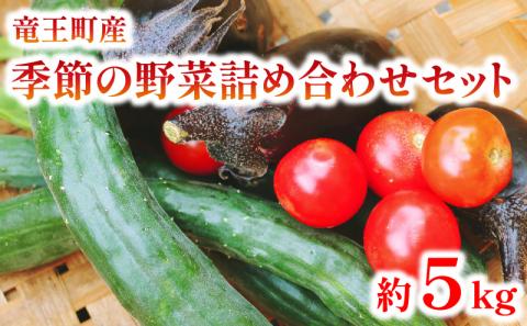 季節の野菜詰め合わせセット 約5kg 竜王町産