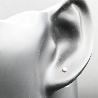 ふるさと納税 笛吹市 K18 PG フラッシュボールピアス　3ミリ　E315-R |  | 03