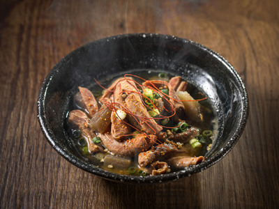 【毎月定期便】北海道産 もつ煮込み 170g×7パック全3回【4075030】