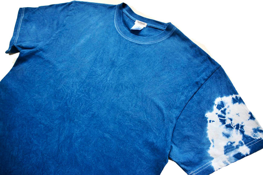 Tシャツ ASCENSION  藍染め タイダイ TシャツF 1枚 XXL