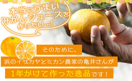 温州みかんジュース＃20 6本セット【愛媛県西予市明浜産】 ANS0010