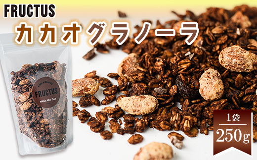【FRUCTUS】カカオグラノーラ 250g FR003-2