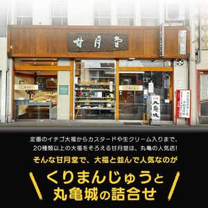 甘月堂 名菓 丸亀城 くりまんじゅう 詰合せ 5個入 饅頭 栗