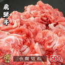 【ふるさと納税】牛肉 飛騨牛 小間切れ 500g 黒毛和牛 A5 美味しい お肉 牛 肉 和牛 肉じゃが 牛丼 【岐阜県瑞穂市】　 瑞穂市