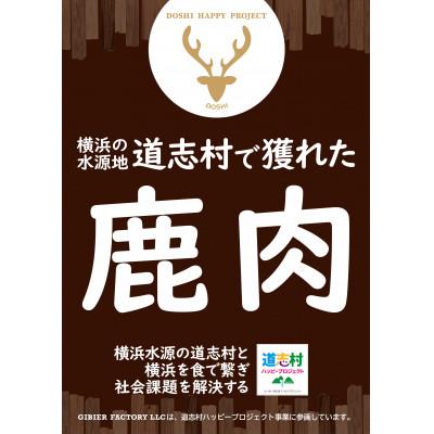 ふるさと納税 道志村 【ペットフード】道志村産骨付き鹿ジャーキー(Mサイズ)2セット |  | 01