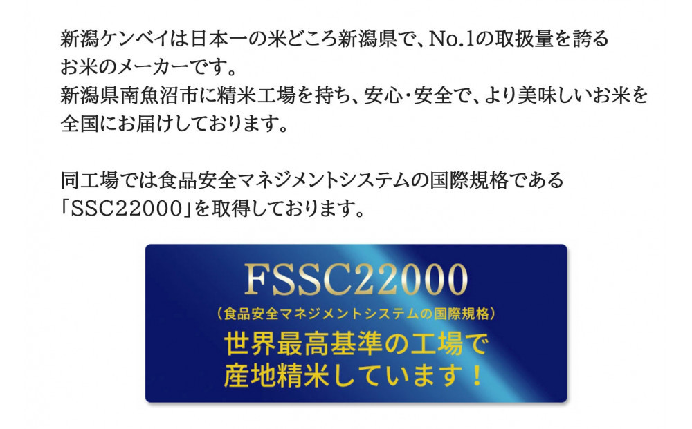 無洗米 新潟産 新之助5kg 令和6年産 精米