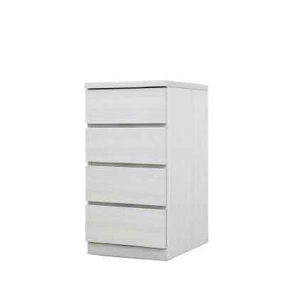 ふるさと納税 大川市 幅40-4段(奥行55cm)ホワイト色 クローゼットチェスト「フィット」大川家具【丸田木工】