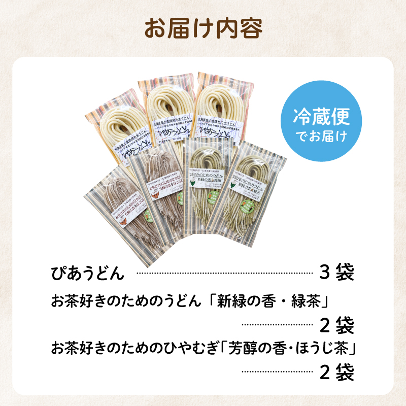 【思いやり型返礼品】障がい者福祉施設　ハートピア可児の杜の生うどん「ぴあうどん」３種セット（150ｇ×7袋）【0066-001】_イメージ3