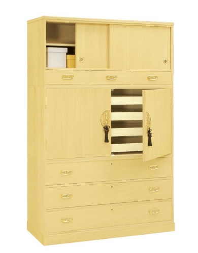 桐たんす 総桐箪笥 羽衣衣裳：C680-001